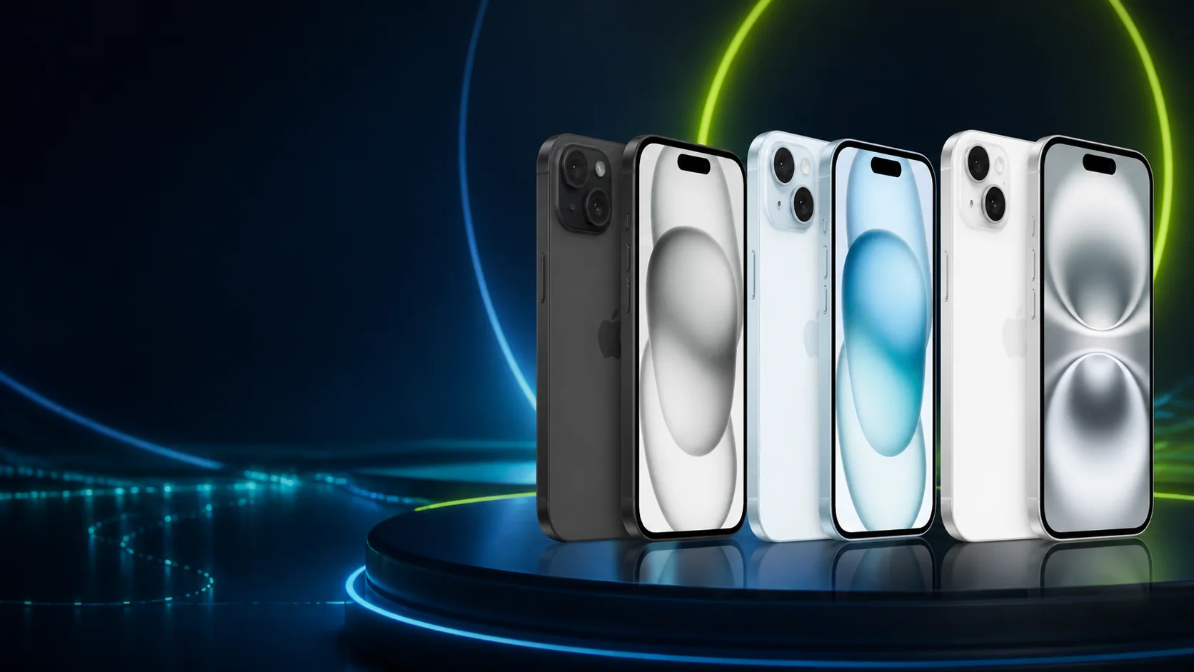 Seleção visual de Ofertas de iPhone no Mercado Livre