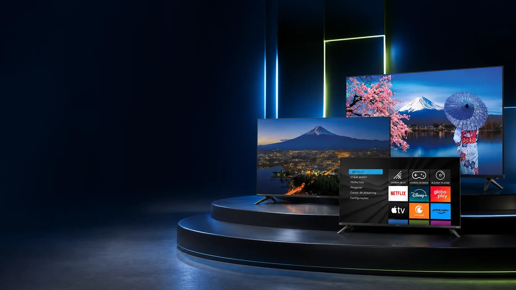 Seleção visual de Ofertas de Smart TV no Mercado Livre